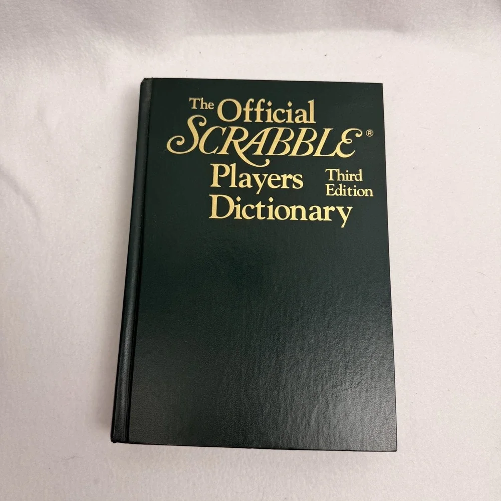 The Official SCRABBLE Players Dictionary Third Edition 1995 Hardcover Book